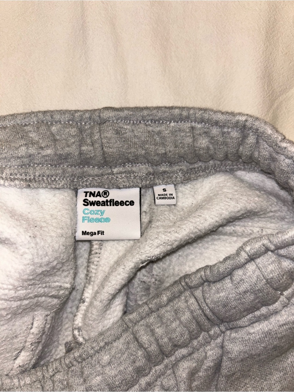 TNA Light Gray Cargo Joggers - Picture 6 of 6